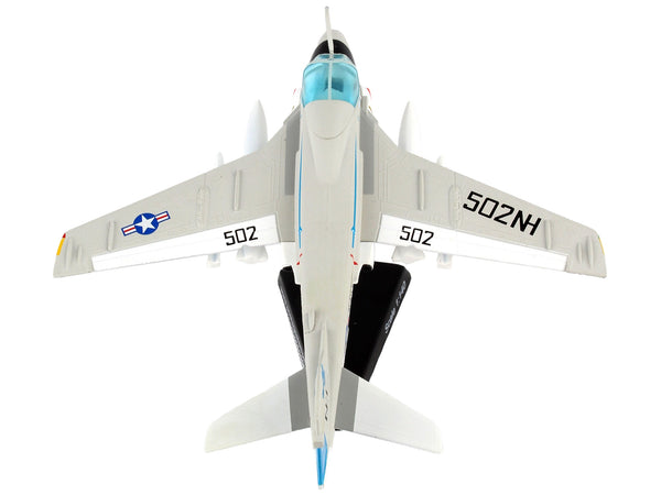 Grumman A-6E Intruder Aircraft "VA-52 Knightriders" United States Navy 1/140 Diecast Model Airplane by Postage Stamp