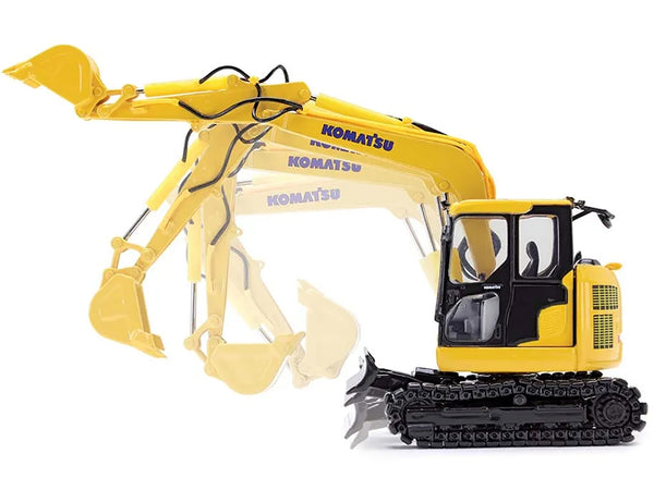 Komatsu PC78US-11 Excavator Yellow 1/50 Diecast Model by DCP/First Gear