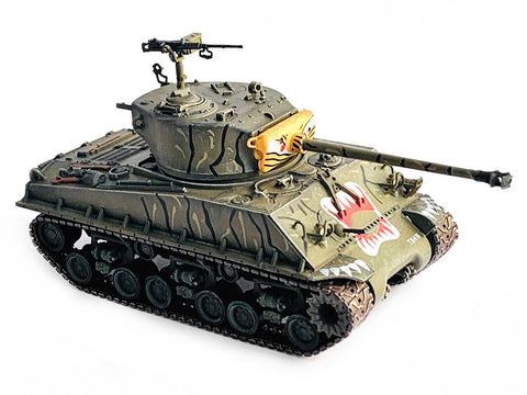 United States M4A3E8 Sherman "Tiger Face" Tank "24th Infantry Div. Han River Korea" (1951) "NEO Dragon Armor" Series 1/72 Plastic Model by Dragon Models