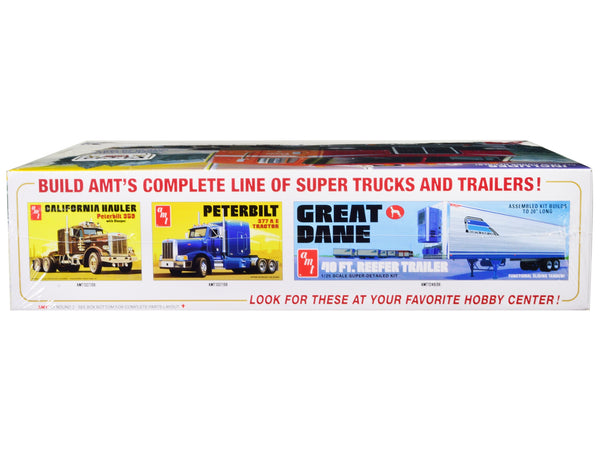 Skill 3 Model Kit Peterbilt 352 Pacemaker Cabover Tractor "Coors" 1/25 Scale Model by AMT