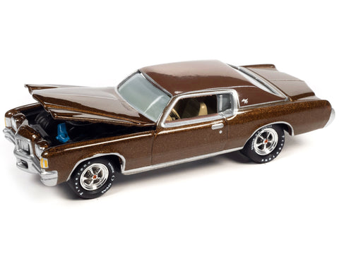 1971 Pontiac Grand Prix Bronzini Gold Metallic "Classic Gold Collection" Series Limited Edition to 8476 pieces Worldwide 1/64 Diecast Model Car by Johnny Lightning