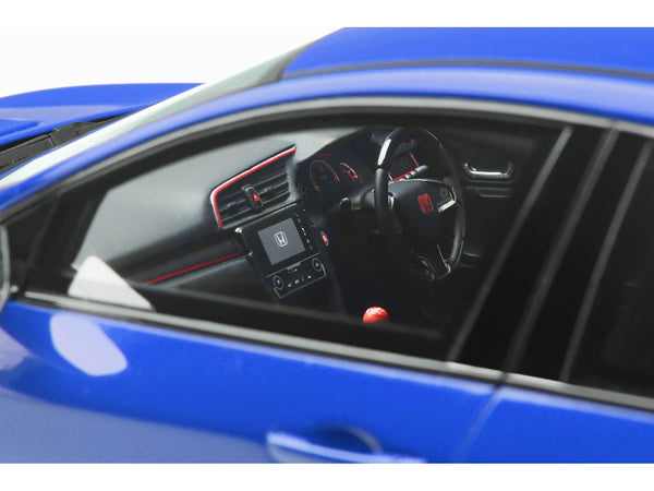 2017 Honda Civic FK8 Type R Blue 1/18 Model Car by Otto Mobile