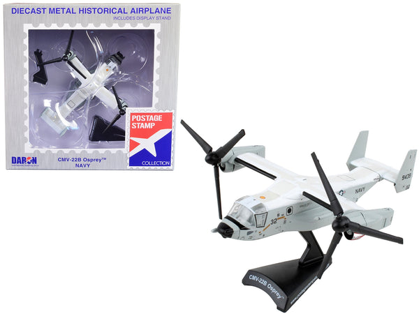 Bell Boeing CMV-22B Osprey Aircraft "United States Navy Air Force" 1/150 Diecast Model Airplane by Postage Stamp