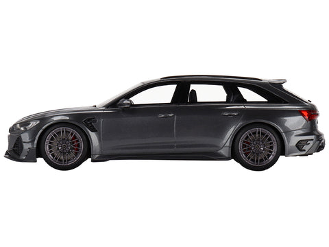 Audi ABT RS6-R Daytona Gray Metallic 1/18 Model Car by Top Speed