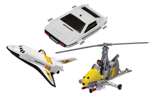 Air Sea and Space Collection "James Bond 007" Set of 3 Pieces Diecast Models by Corgi