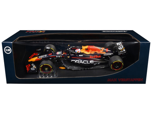 Red Bull Racing RB19 #1 Max Verstappen "Oracle" Winner F1 Formula One "Italian GP" (2023) with Driver Limited Edition to 160 pieces Worldwide 1/18 Diecast Model Car by Minichamps