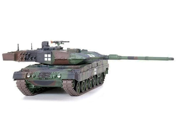 Leopard 2A6 Main Battle Tank Green Camouflage "Ukrainian Army" "Armor Premium" Series 1/72 Diecast Model by Panzerkampf
