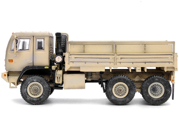 M1083 MTV (Medium Tactical Vehicle) Standard Cargo Truck Desert Camouflage "US Army" "Armor Premium" Series 1/72 Diecast Model by Panzerkampf