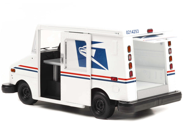 United States Postal Service (USPS) Long-Life Postal Delivery Vehicle (LLV) White 1/18 Diecast Model Car by Greenlight