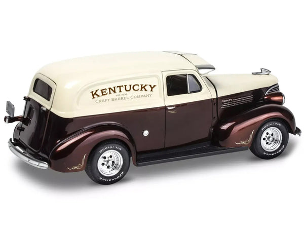 Level 4 Model Kit 1939 Chevrolet Sedan Delivery with Barrel Accessories 1/24 Scale Model by Revell