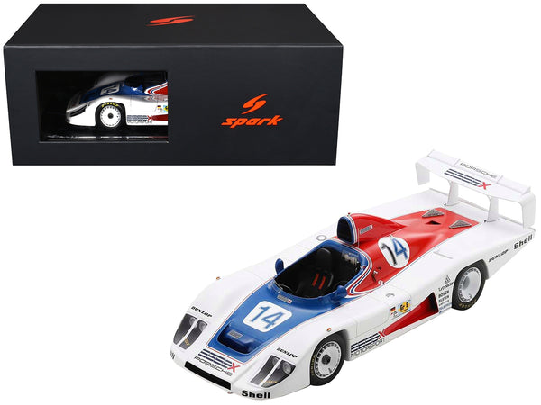 Porsche 936 #14 Bob Wollek - Hurley Haywood "Essex Motorsport Porsche" "24 Hours of Le Mans" (1979) with Acrylic Display Case 1/18 Model Car by Spark