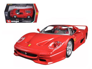 Ferrari F50 Red 1/24 Diecast Model Car by Bburago