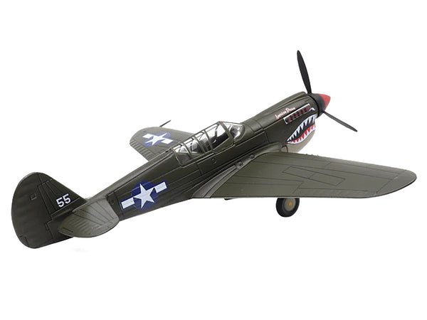 Curtiss P-40N Warhawk Fighter Aircraft "American Dream National Warplane Museum" United States Army Air Forces 1/72 Diecast Model by Militaria Die Cast