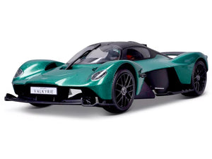 Aston Martin Valkyrie Green Metallic with Matt Black Top "Special Edition" Series 1/18 Diecast Model Car by Maisto