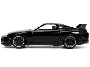 1995 Toyota Supra Black "Fast & Furious" Movie 1/32 Diecast Model Car by Jada