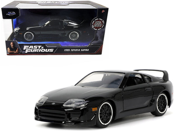 1995 Toyota Supra Black "Fast & Furious" Movie 1/32 Diecast Model Car by Jada