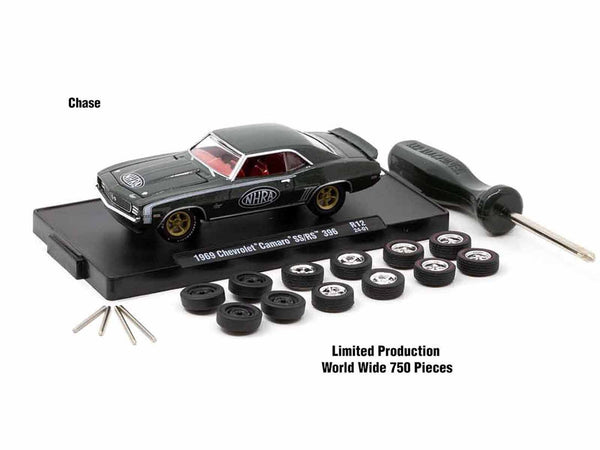 "Auto Wheels" 3 piece Car Set Release 12 Limited Edition to 5000 pieces Worldwide 1/64 Diecast Model Cars by M2 Machines