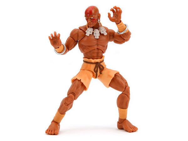 Dhalsim 6" Moveable Figure with Alternate Head and Limbs "Ultra Street Fighter II: The Final Challengers" (2017) Video Game Model by Jada