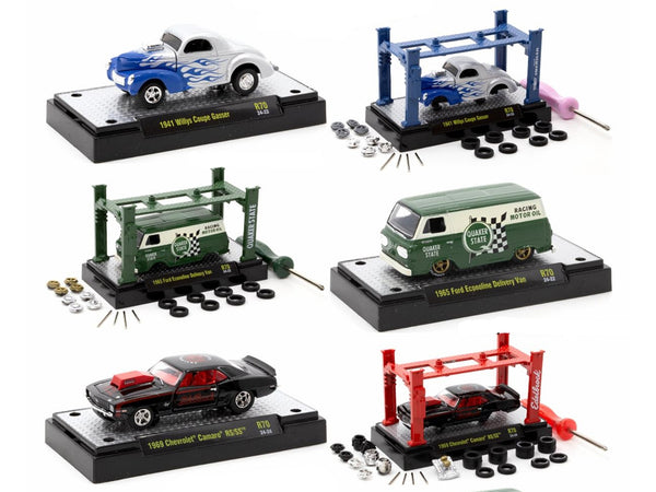 Model Kit 3 piece Car Set Release 70 Limited Edition to 8000 pieces Worldwide 1/64 Diecast Model Cars by M2 Machines