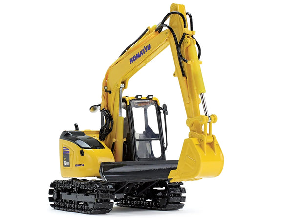 Komatsu PC78US-11 Excavator Yellow 1/50 Diecast Model by DCP/First Gear