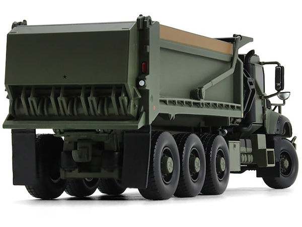 Mack Defense M917A3 Heavy Dump Truck Green 1/50 Diecast Model by First Gear