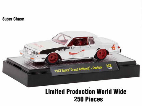 "Coca-Cola" Set of 3 pieces Release 38 Limited Edition to 9600 pieces Worldwide 1/64 Diecast Model Cars by M2 Machines