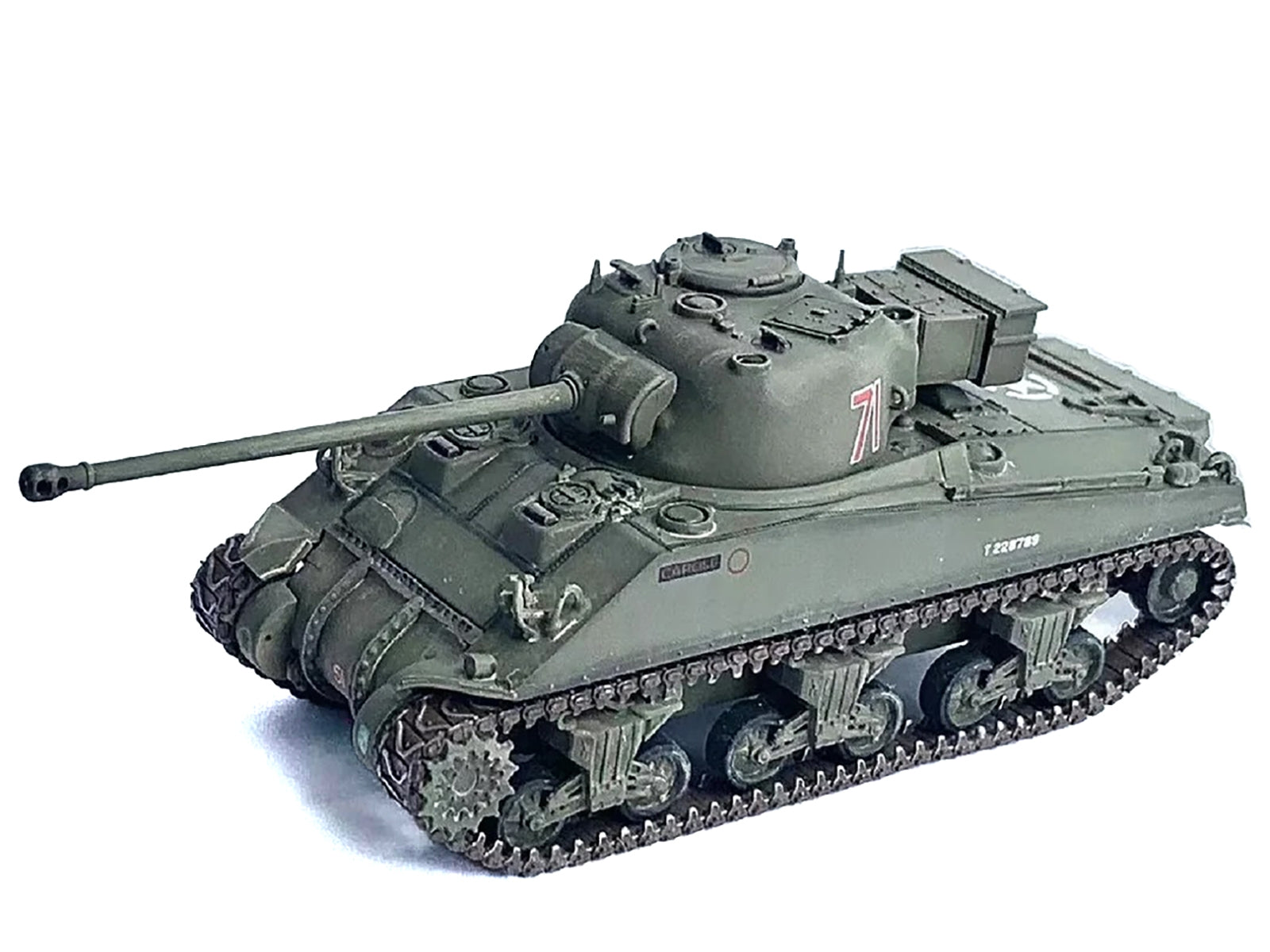 British Sherman Firefly Vc Tank #71 "13th/18th Royal Hussars Armoured Brigade Normandy France" (1944) "NEO Dragon Armor" Series 1/72 Plastic Model by Dragon Models