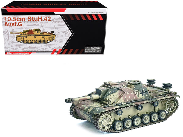 Germany 10.5cm StuH.42 Ausf. G Tank "Unidentified Unit Ardennes" (1944) "NEO Dragon Armor" Series 1/72 Plastic Model by Dragon Models