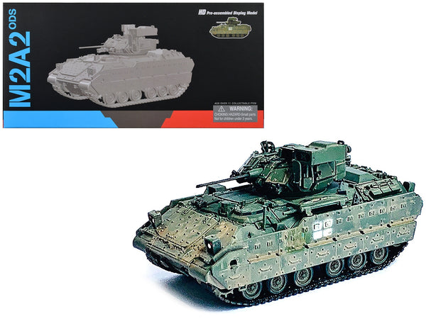 Ukraine M2A2 ODS Light Tank Green Camouflage (Weathered) "NEO Dragon Armor" Series 1/72 Plastic Model by Dragon Models