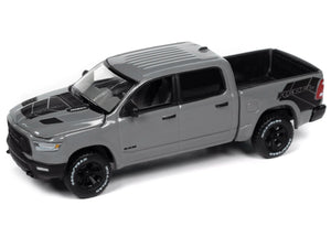 2023 Ram 1500 Rebel Havoc Edition Pickup Truck Ceramic Gray "Muscle Trucks" Series 1/64 Diecast Model Car by Auto World