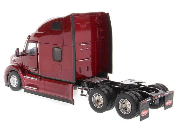 Peterbilt 579 Ultraloft Tractor Truck Red Metallic "Transport Series" 1/32 Diecast Model by Diecast Masters