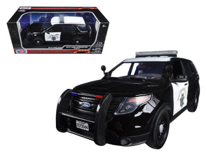 2015 Ford PI Utility Interceptor CHP California Highway Patrol 1/18 Diecast Model Car by Motormax