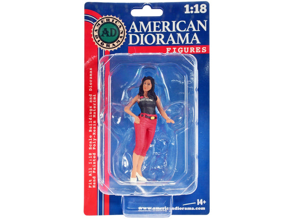 "Pin-Up Girls" Carroll Figure for 1/18 Scale Models by American Diorama