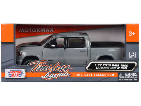 2019 Ford F-150 Limited Crew Cab Pickup Truck Gray "Timeless Legends" Series 1/24-1/27 Diecast Model Car by Motormax
