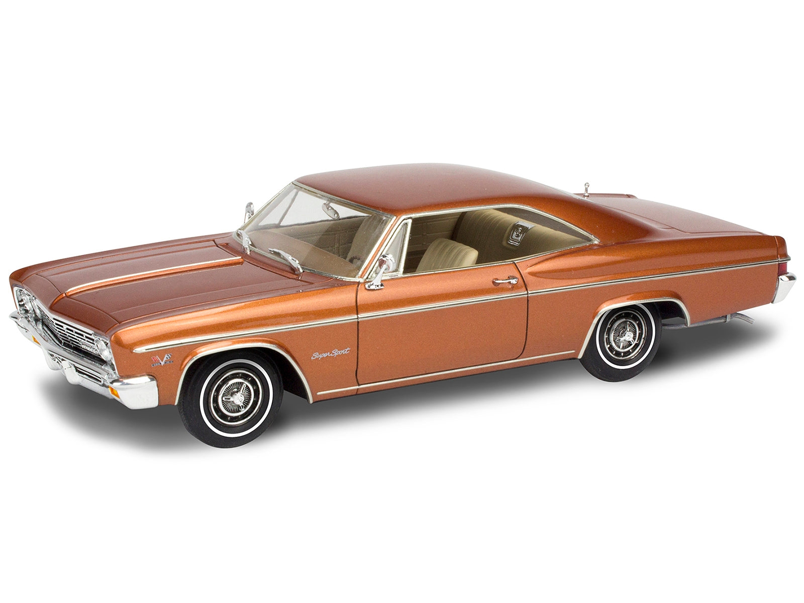 Level 4 Model Kit 1966 Chevrolet Impala SS 396 2-in-1 Kit 1/25 Scale Model by Revell