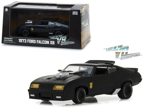 1973 Ford Falcon XB Black "Last of the V8 Interceptors" (1979) Movie 1/43 Diecast Model Car  by Greenlight