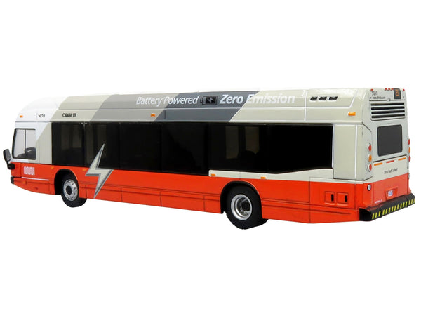 Nova Bus LFSe Electric Transit Bus San Francisco MUNI "29 Sunset" Limited Edition to 504 pieces Worldwide "The Bus and Motorcoach Collection" 1/87 (HO) Diecast Model by Iconic Replicas
