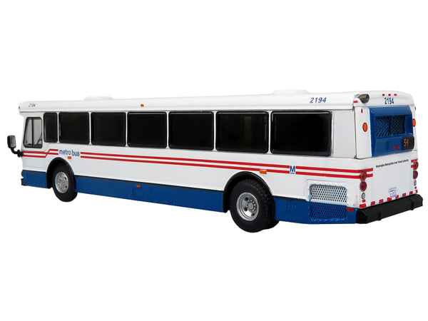 2006 Orion V Transit Bus WMATA Washington "54 L'Enfant Plaza Station" Limited Edition "The Vintage Bus and Motorcoach Collection" 1/87 (HO) Diecast Model by Iconic Replicas