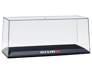 Collectible Display Show Case with Black Plastic Base "Nismo" for 1/18-1/24 Scale Model Cars by Autoart