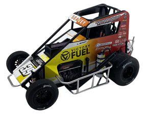 Midget Sprint Car #39 Logan Seavey "Victory Fuel" Swindell Speedlabs Champion "Chili Bowl" (2024) 1/18 Diecast Model Car by ACME