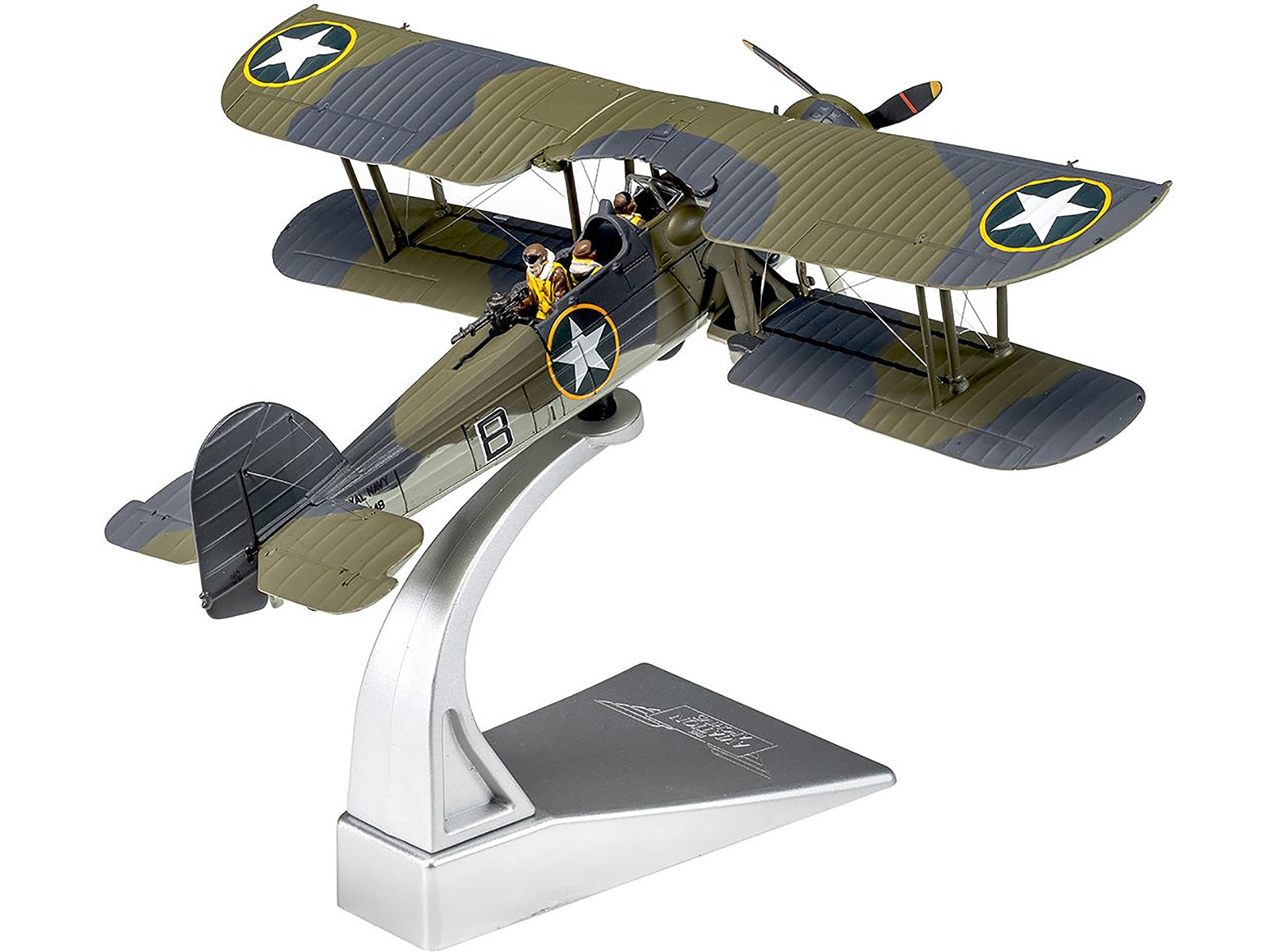 Fairey Swordfish Mk.I Bomber Aircraft "No. 833 Squadron of the Fleet Air Arm HMS Biter Operation Torch" (1942) British Royal Air Force "The Aviation Archive" Series 1/72 Diecast Model by Corgi