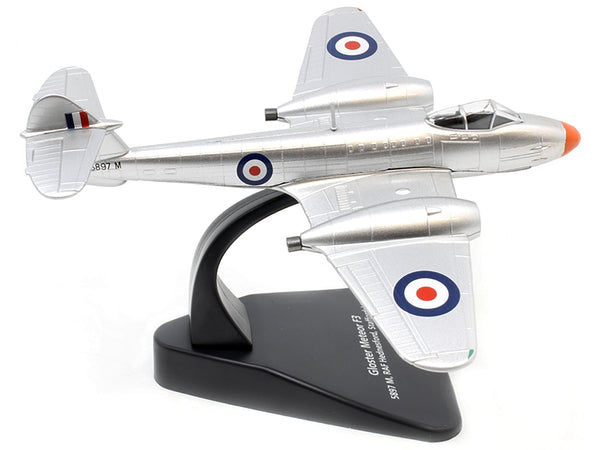 Gloster Meteor F3 Jet Fighter 5897 M RAF Hednesford Staffordshire England "Oxford Aviation" Series 1/72 Diecast Model Airplane by Oxford Diecast