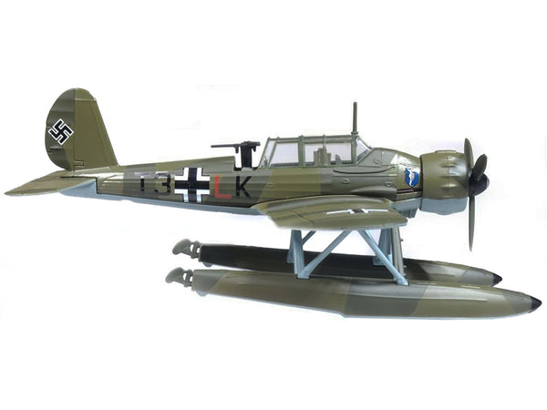 Arado Ar 196 A3 War Plane Bordflieger Staffel 196 Bismarck (1941) "Oxford Aviation" Series 1/72 Diecast Model Airplane by Oxford Diecast