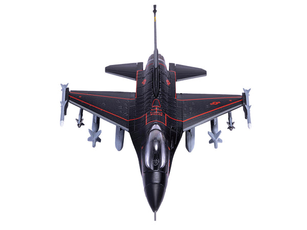 Lockheed F-16 Fighting Falcon Fighter Aircraft "Wraith 64th Aggressor Squadron Nellis AFB" (2020) United States Air Force "Collector Series" 1/100 Diecast Model by Air Force 1