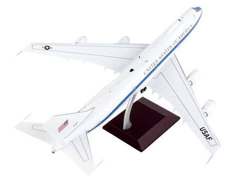 Boeing E-4B Military Aircraft "55th Wing 1st Airborne Command and Control Squadron Offutt Air Force Base" United States Air Force "Gemini 200" Series 1/200 Diecast Model Airplane by GeminiJets