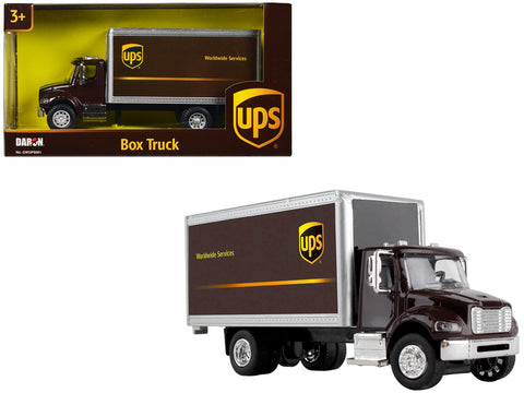 UPS Box Truck Brown "UPS Worldwide Services" 1/50 Diecast Model by Daron