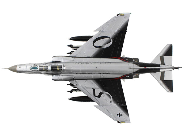 McDonnell Douglas F-4F Phantom II Fighter-Bomber Aircraft "JG-71 50th Anniversary Luftwaffe" (2009) German Air Force "Air Power Series" 1/72 Diecast Model by Hobby Master