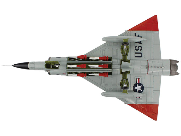 Convair F-102A Delta Dagger Interceptor Aircraft "179th Fighter Interceptor Squadron Minnesota Air National Guard" (1966) United States Air Force "Air Power Series" 1/72 Diecast Model by Hobby Master