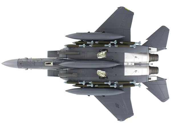 McDonnell Douglas F-15E Strike Eagle Fighter Aircraft "4th FW 75th Anniversary Seymour Johnson AFB" (2018) United States Air Force "Air Power Series" 1/72 Diecast Model by Hobby Master