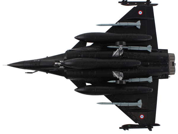 Dassault Rafale C Fighter Aircraft "C01 Farnborough Airshow" (1992) Armee de l'Air (French Air Force) "Air Power Series" 1/72 Diecast Model by Hobby Master